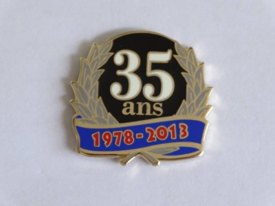 Pin's Tribune Boulogne 1978 - 35 ans