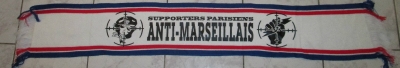 Echarpe floquée anti marseillais