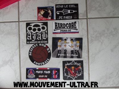 Stickers Paris Divers