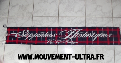 Echarpe tissée Tribune Boulogne 1978