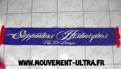 Echarpe tissée Tribune Boulogne 1978