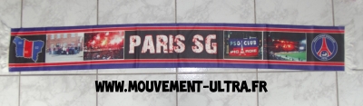 Echarpe satin epaisse PSG Club Picardie