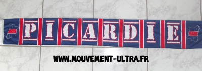 Echarpe satin PSG Club Picardie