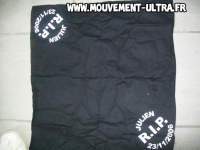 Foulard Tribune Boulogne 1978