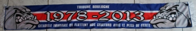 Echarpe Tribune Boulogne 1978