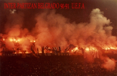 (1990-92) Inter - Partizan Belgrade
